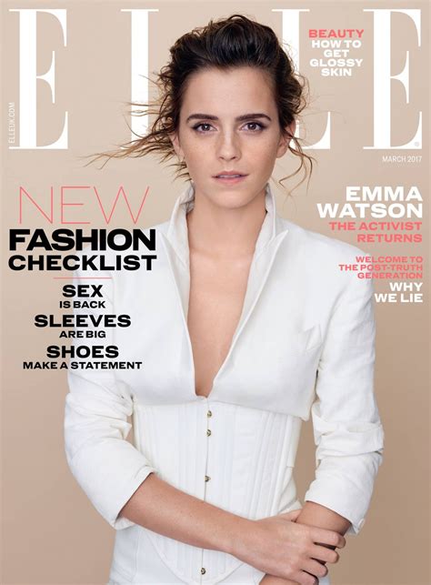 elle cover emma burberry|Emma Watson cover ELLE UK.